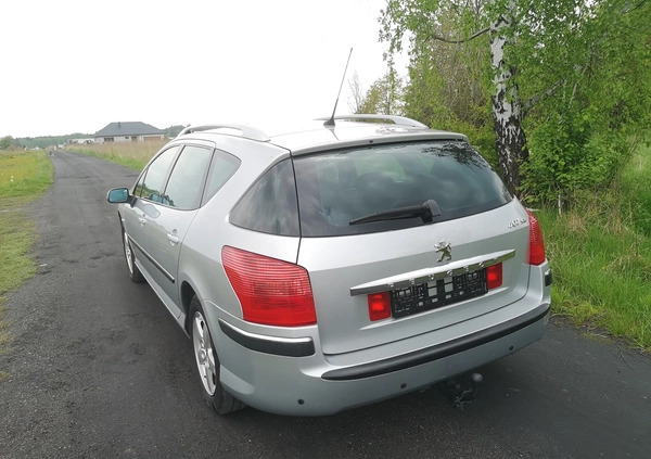 Peugeot 407 cena 10900 przebieg: 221000, rok produkcji 2006 z Ryki małe 781